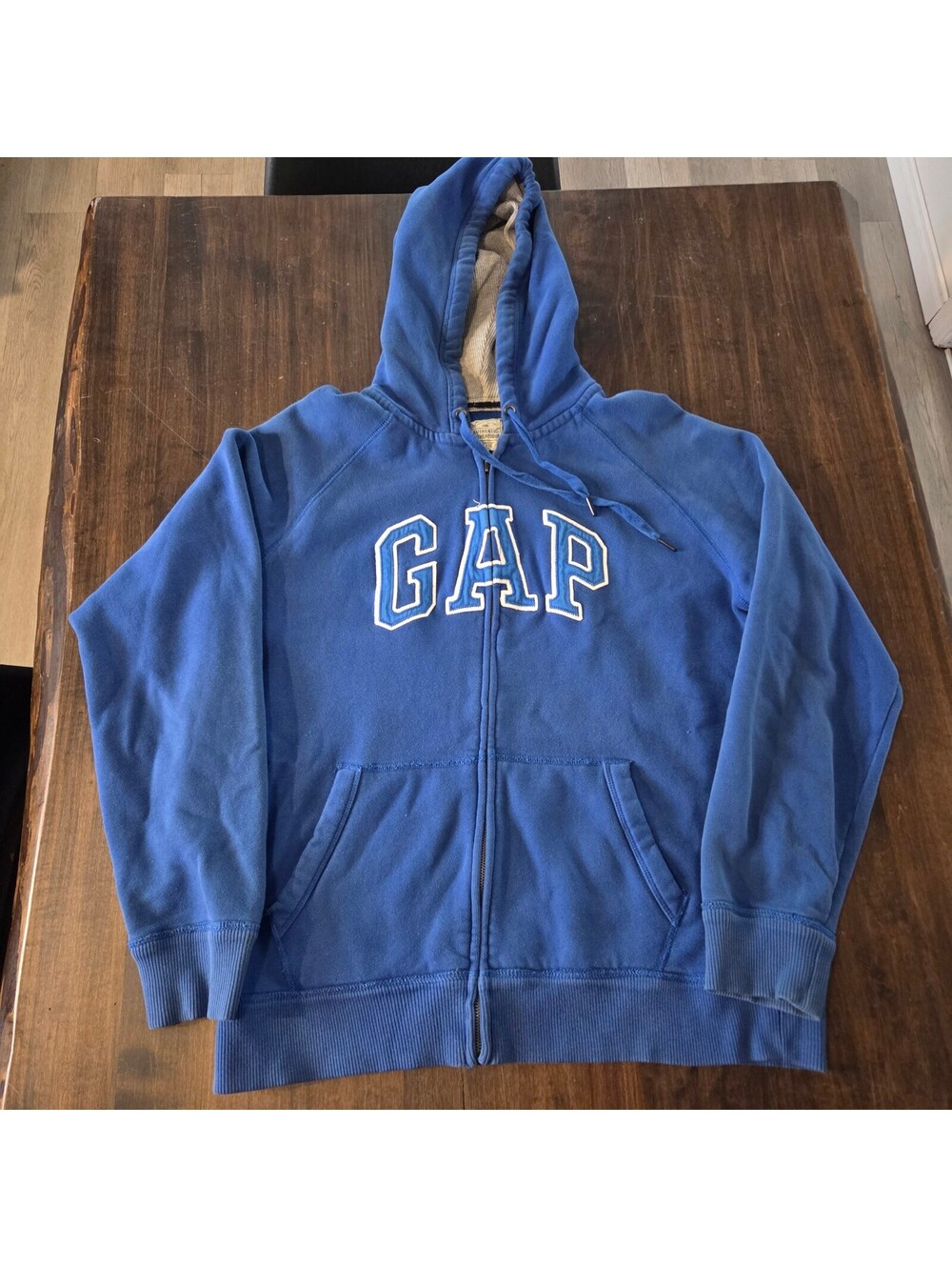 Gap Blue Zip Up Hoodie